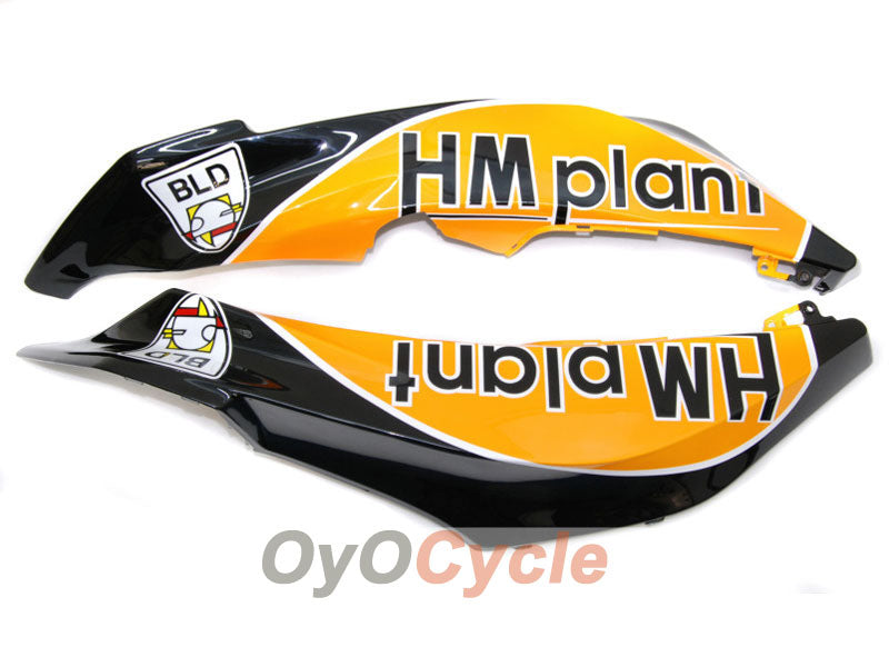 Verkleidungssatz für 07-08 CBR600RR - Orange, Schwarz - HM Plant #OYO87900364 Zweitbild