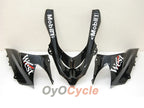Einspritzverkleidungssatz für 04-05 NINJA ZX-10R - Weiß, Schwarz - West #OYO87901550