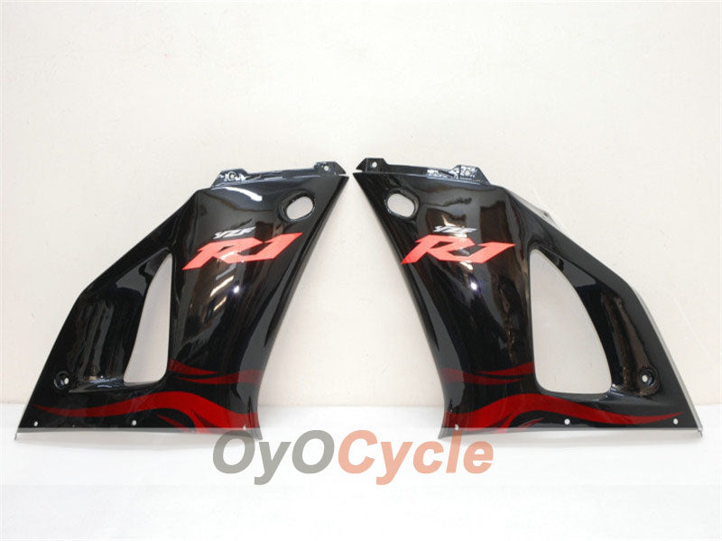 Einspritzverkleidungssatz für 00-01 YZF-R1 - Rot, Schwarz - Flame #OYO87900767 Zweitbild