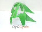 Spritzguss-Verkleidungssatz für NINJA ZX-6R 03-04 - Grün, Weiß - Werksstil #OYO87901761