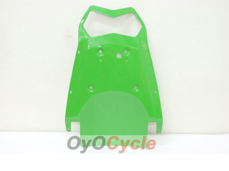 Spritzguss-Verkleidungssatz für NINJA ZX-6R 03-04 - Grün, Weiß - Werksstil #OYO87901761