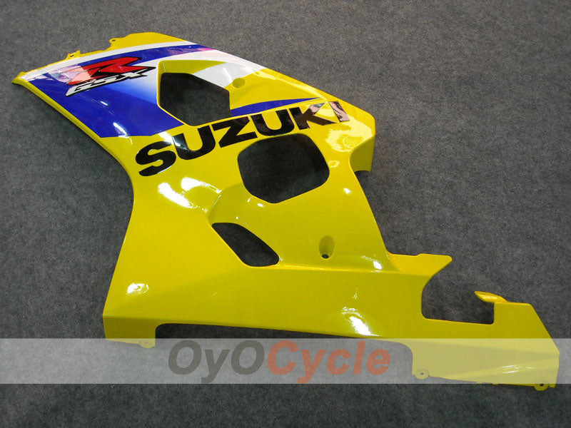 Verkleidungssatz für Einspritzmodelle, GSX R750 04-05 - Gelb, Blau - Werksstil #OYO87901170 Zweitbild