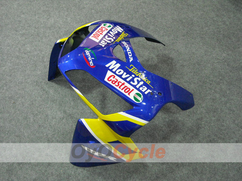 Einspritzverkleidungskit für CBR600RR 05-06 - Gelb, Blau - Castrol, Movistar #OYO87900269