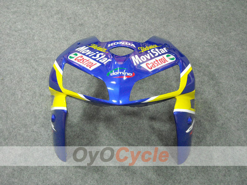 Einspritzverkleidungskit für CBR600RR 05-06 - Gelb, Blau - Castrol, Movistar #OYO87900269