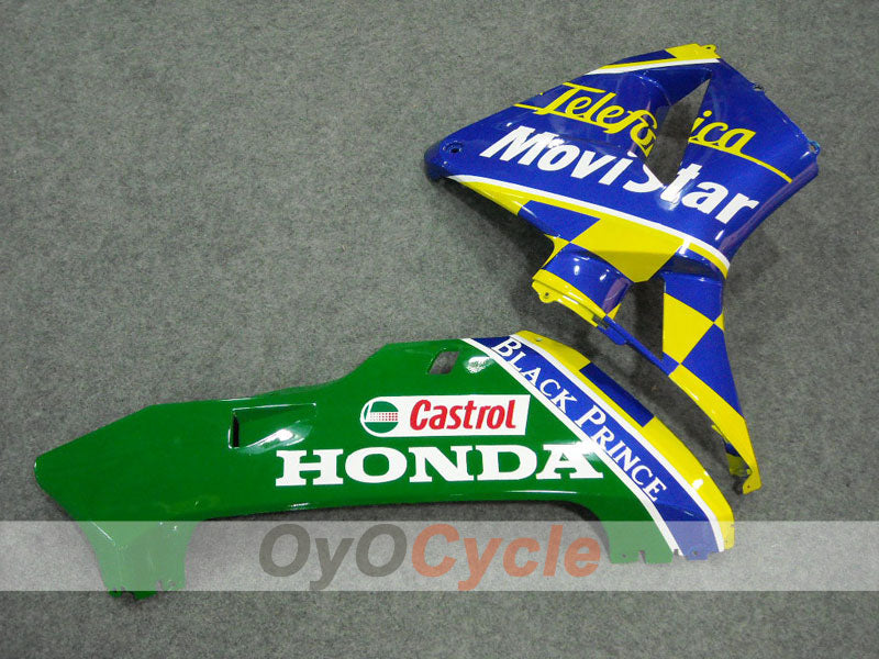 Einspritzverkleidungskit für CBR600RR 05-06 - Gelb, Blau - Castrol, Movistar #OYO87900269