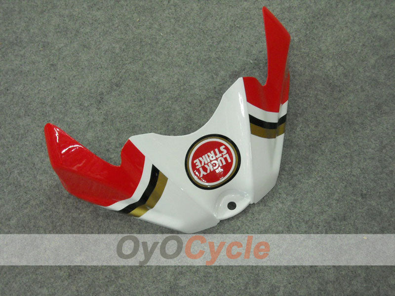 Verkleidungssatz für Einspritzmodelle 08-10 GSX R750 - Rot, Weiß - Lucky Strike #OYO87901451