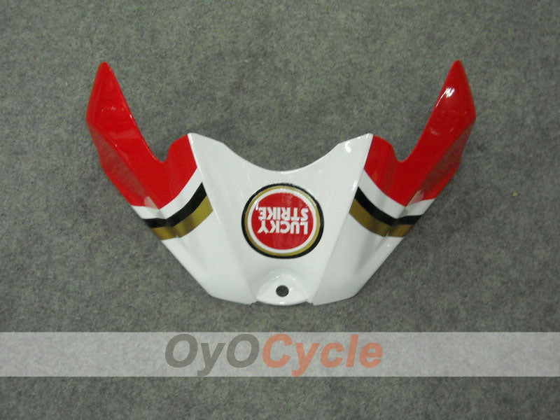 Verkleidungssatz für Einspritzmodelle 08-10 GSX R750 - Rot, Weiß - Lucky Strike #OYO87901451