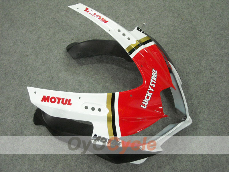 Verkleidungssatz für Einspritzmodelle 08-10 GSX R750 - Rot, Weiß - Lucky Strike #OYO87901451