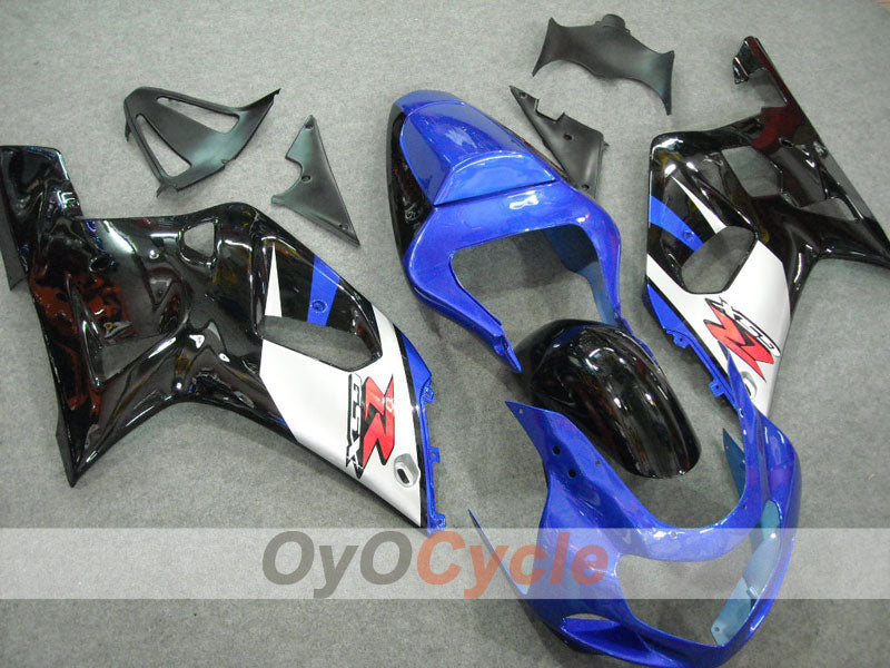 Einspritz-Verkleidungssatz für GSX R600 01-03 - Blau, Schwarz - Werksdesign #OYO87901078 Zweitbild