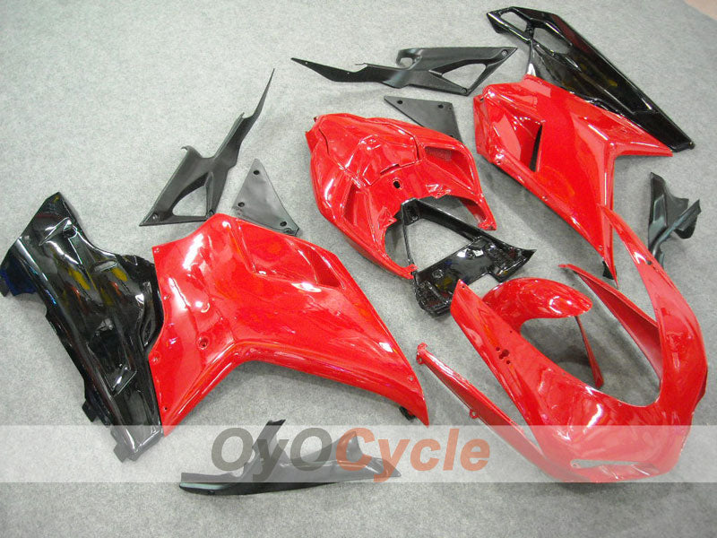 Einspritz-Verkleidungssatz für Ducati 1198, Baujahr 09-11 - Rot, Schwarz - Werksstil #OYO87902331