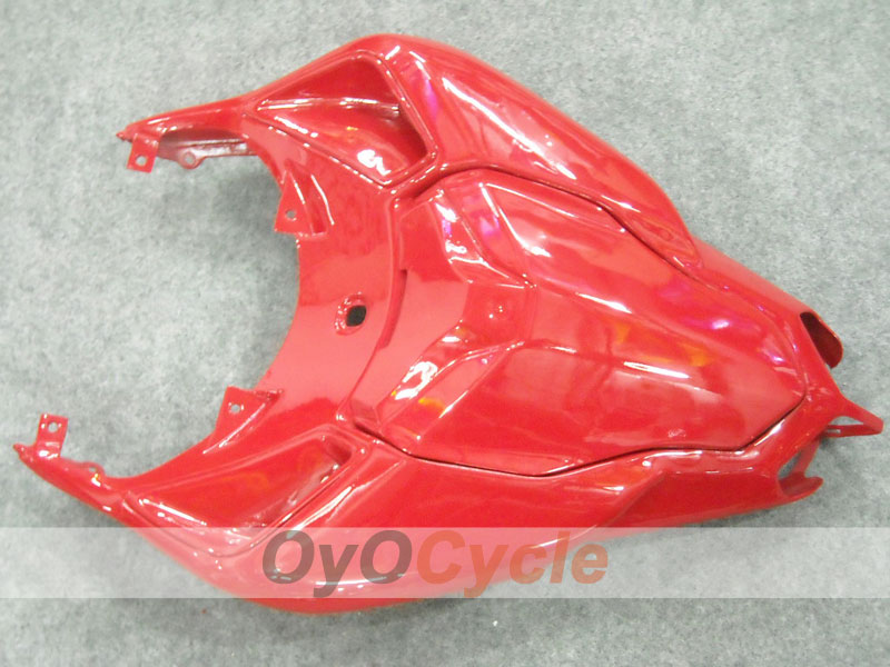 Einspritz-Verkleidungssatz für Ducati 848, 08-13 - Rot, Schwarz - Werksstil #OYO87902179