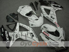 Einspritzverkleidungs-Kit für 08-10 GSX R750 - Weiß, Schwarz - Corona #OYO87901157