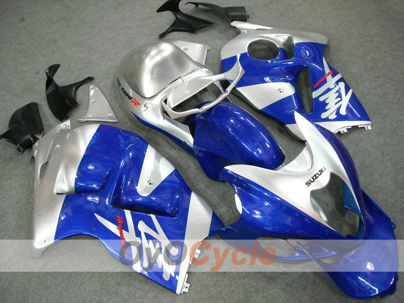 Einspritz-Verkleidungssatz für 99-07 GSXR1300 Hayabusa - Blau, Silber - Werksstil #OYO87902884 Zweitbild