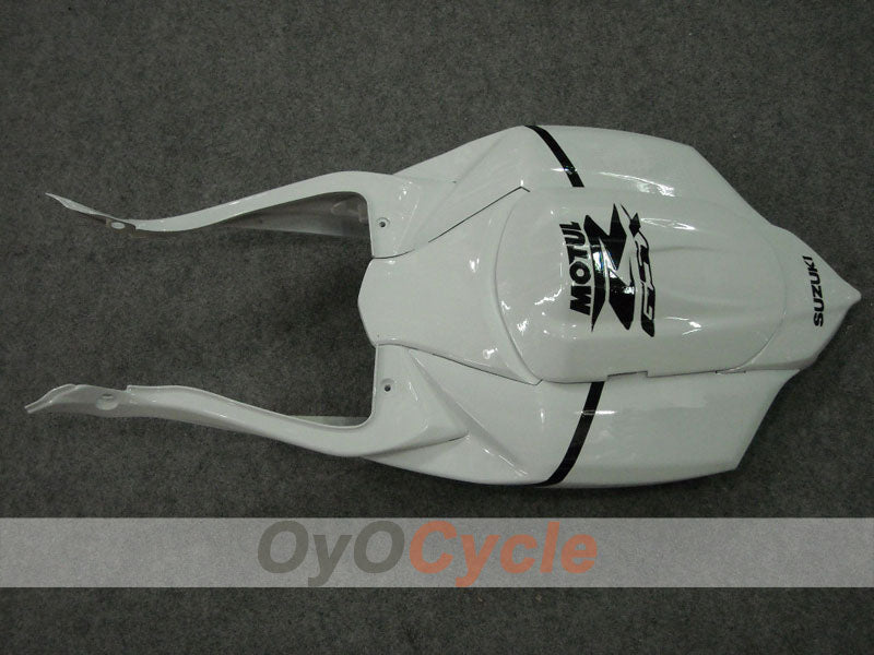Einspritzverkleidungs-Kit für 08-10 GSX R750 - Weiß, Schwarz - Corona #OYO87901157