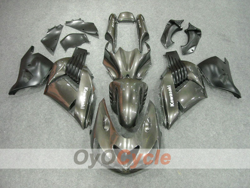 Einspritzverkleidungssatz für NINJA ZX-14R 06-11 - Silber - Werksstil #OYO87901996 Hauptbild