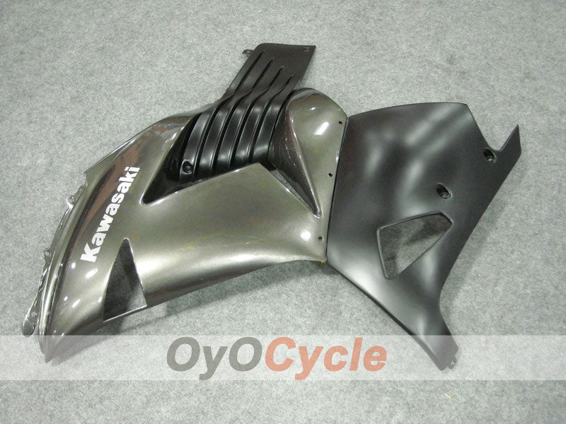 Einspritzverkleidungssatz für NINJA ZX-14R 06-11 - Silber - Werksstil #OYO87901996