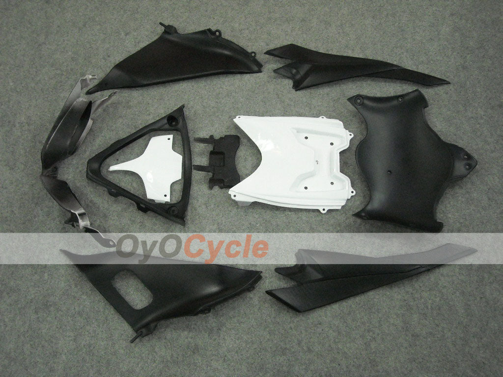 Einspritzverkleidungs-Kit für 08-10 GSX R750 - Weiß, Schwarz - Corona #OYO87901157