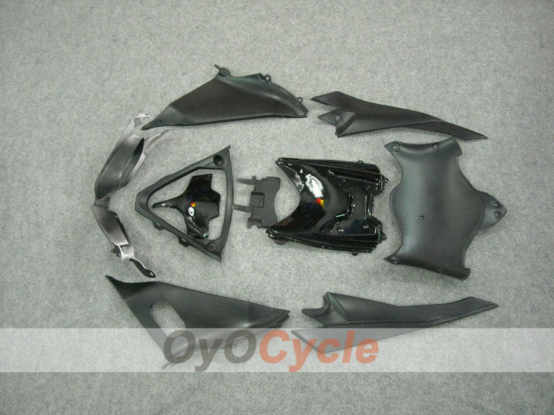Einspritzverkleidungssatz für 08-10 GSX R600 - Rot, Schwarz - Flamme #OYO87901626