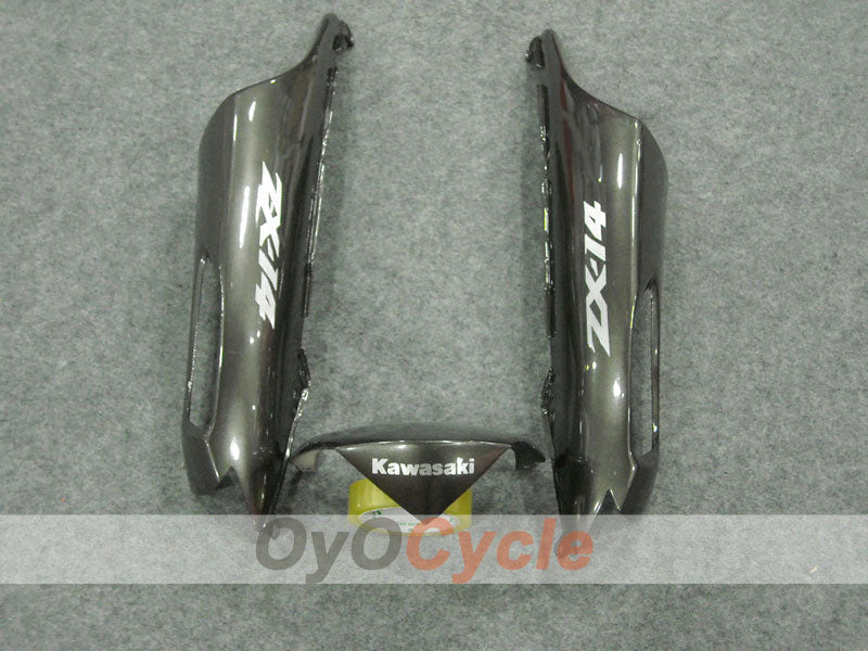 Einspritzverkleidungssatz für NINJA ZX-14R 06-11 - Silber - Werksstil #OYO87901996