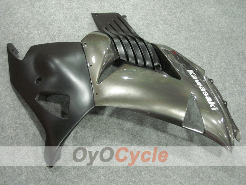 Einspritzverkleidungssatz für NINJA ZX-14R 06-11 - Silber - Werksstil #OYO87901996