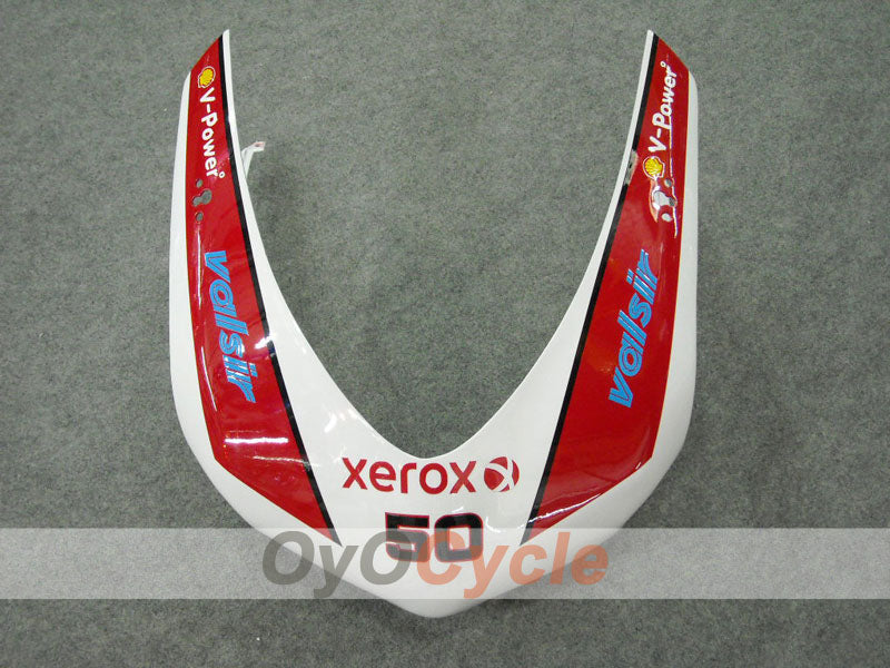 Einspritz-Verkleidungssatz für Ducati 848 von 08-13 - Rot, Schwarz - Xerox #OYO87902239