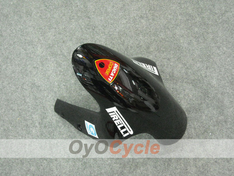 Einspritz-Verkleidungssatz für Ducati 848 von 08-13 - Rot, Schwarz - Xerox #OYO87902239
