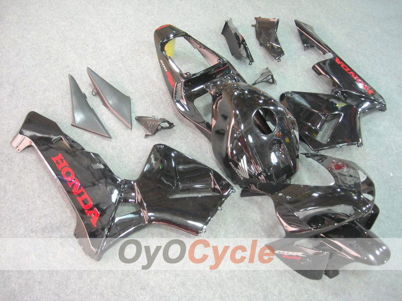 Verkleidungssatz für Einspritzermodelle der CBR600RR 03-04 - Schwarz - Werksdesign #OYO87902548