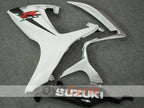 Einspritz-Verkleidungssatz für 06-07 GSX R600 - Weiß, Silber - Werksstil #OYO87902877