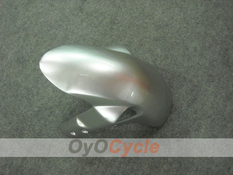 Einspritz-Verkleidungssatz für 06-07 GSX R600 - Weiß, Silber - Werksstil #OYO87902877
