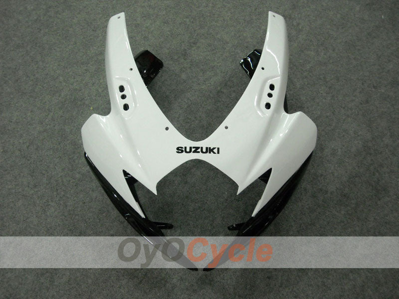 Verkleidungssatz für 06-07 GSX R600 - Weiß, Silber - Werksdesign #OYO87901534