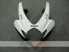 Verkleidungssatz für 06-07 GSX R600 - Weiß, Silber - Werksdesign #OYO87901534