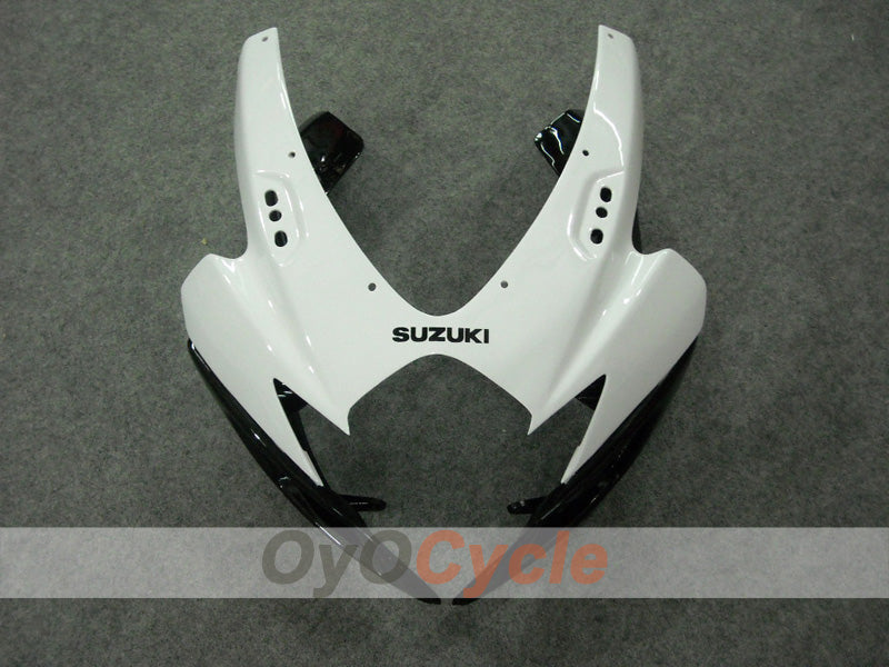 Einspritz-Verkleidungssatz für 06-07 GSX R600 - Weiß, Silber - Werksstil #OYO87902877