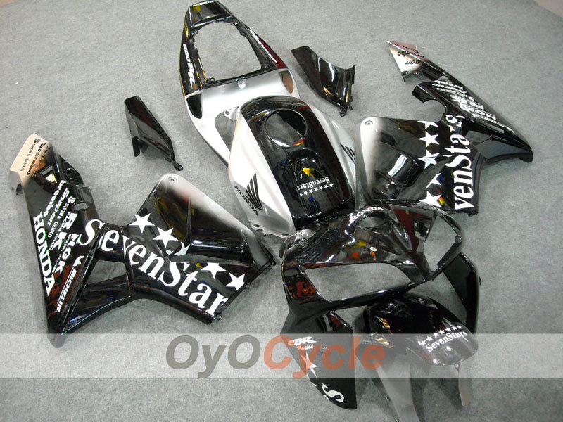 Verkleidungssatz für Einspritzung für CBR600RR 05-06 - Schwarz, Silber - SevenStars #OYO87900347 Zweitbild
