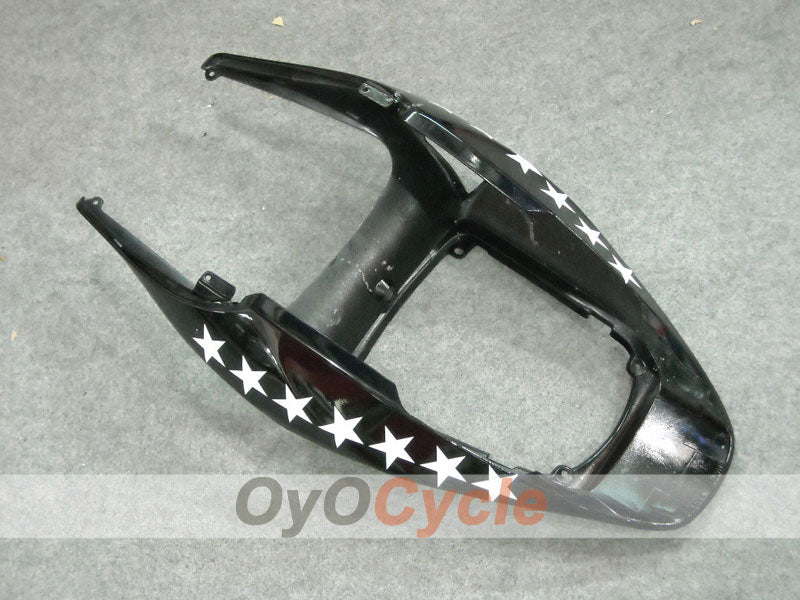 Verkleidungssatz für Einspritzung für CBR600RR 05-06 - Schwarz, Silber - SevenStars #OYO87900347