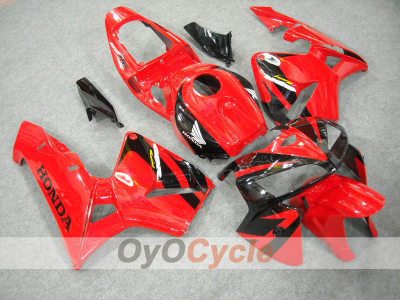Einspritzverkleidungskit für CBR600RR 05-06 - Rot, Schwarz - Werksdesign #OYO87900276 Zweitbild