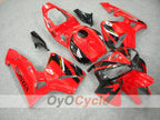 Einspritzverkleidungskit für CBR600RR 05-06 - Rot, Schwarz - Werksdesign #OYO87900276