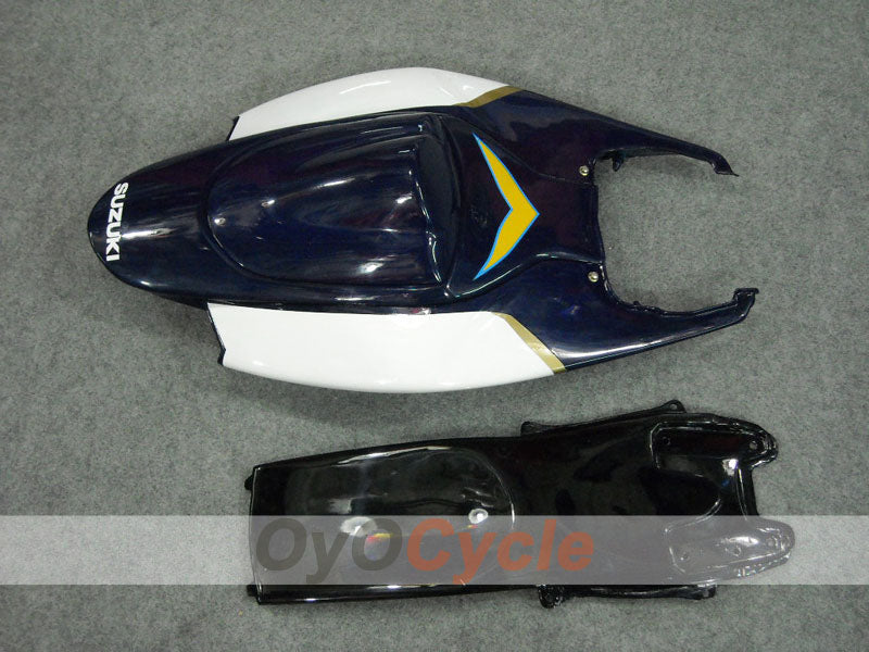 Einspritz-Verkleidungssatz für GSX R600 06-07 - Gelb, Schwarz - Corona, MOTUL #OYO87901430