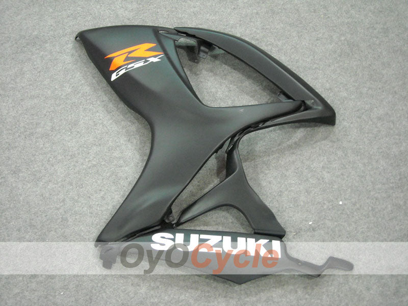 Einspritz-Verkleidungskit für 06-07 GSX R600 - Schwarz, Matt - Werksstil #OYO87901537