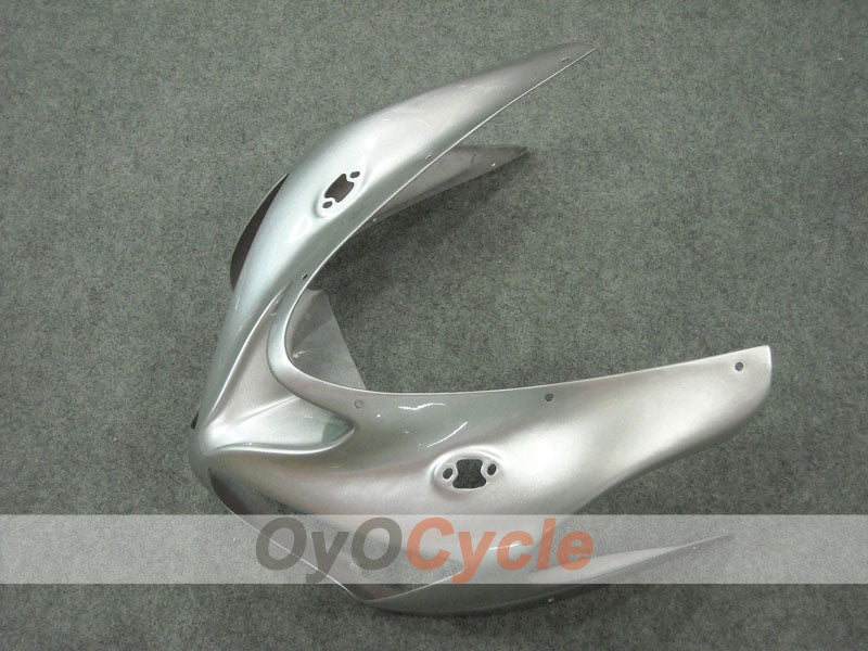 Verkleidungssatz für 05-06 NINJA ZX-6R - Rot, Silber - Flamme #OYO87901864