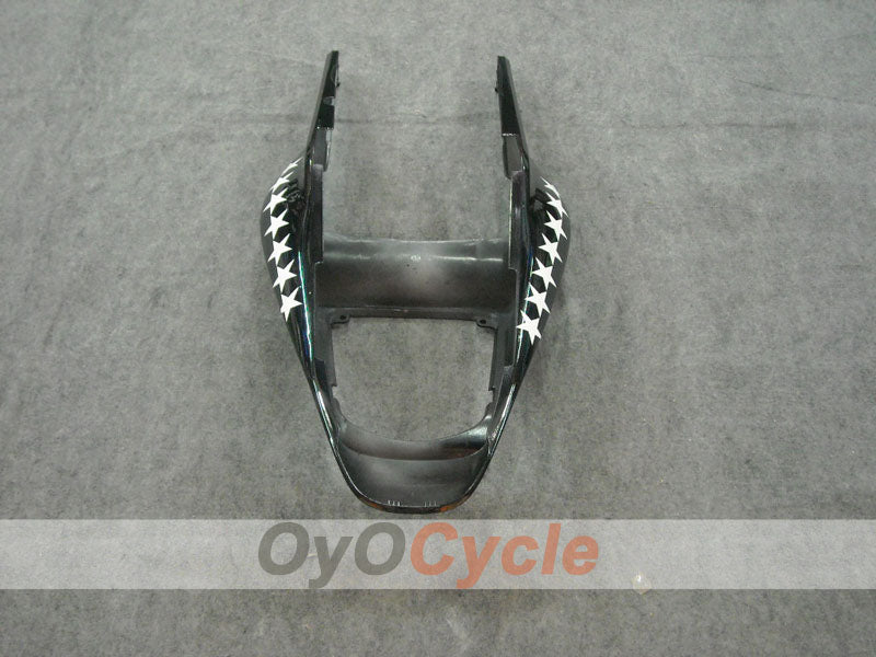 Verkleidungssatz für Einspritzermodelle der CBR600RR 03-04 - Weiß, Schwarz - SevenStars #OYO87902551