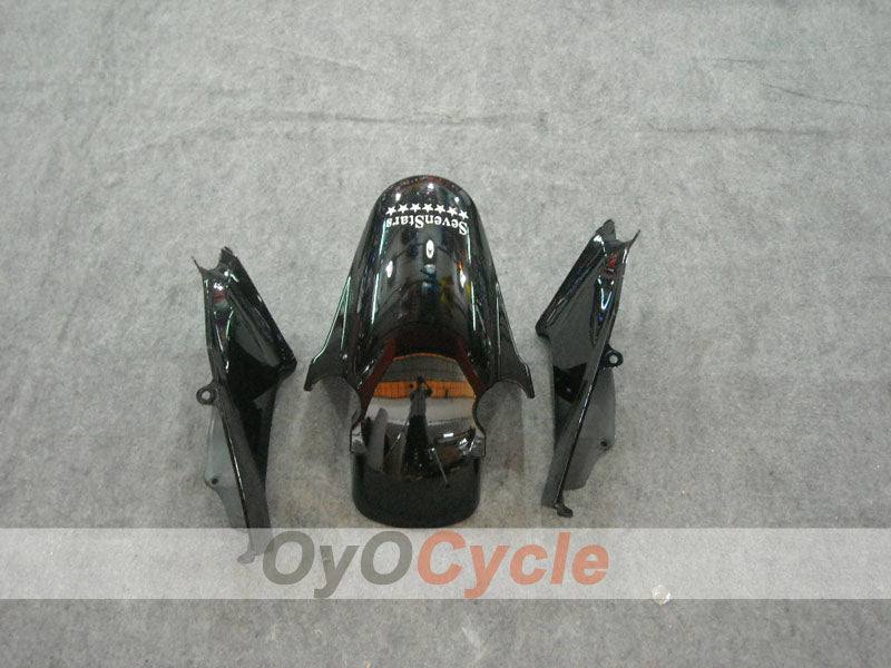 Verkleidungssatz für Einspritzermodelle der CBR600RR 03-04 - Weiß, Schwarz - SevenStars #OYO87902551