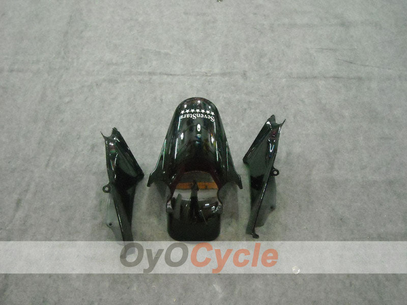 Verkleidungssatz für Einspritzermodelle der CBR600RR 03-04 - Weiß, Schwarz - SevenStars #OYO87902551