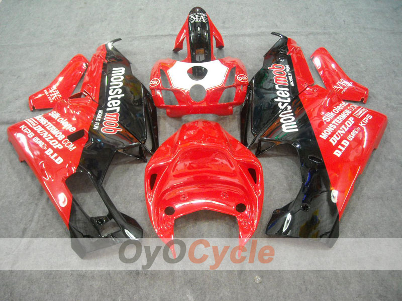 Einspritz-Verkleidungssatz für Ducati 999 03-04 - Rot, Schwarz - Monstermob #OYO87902356 Hauptbild