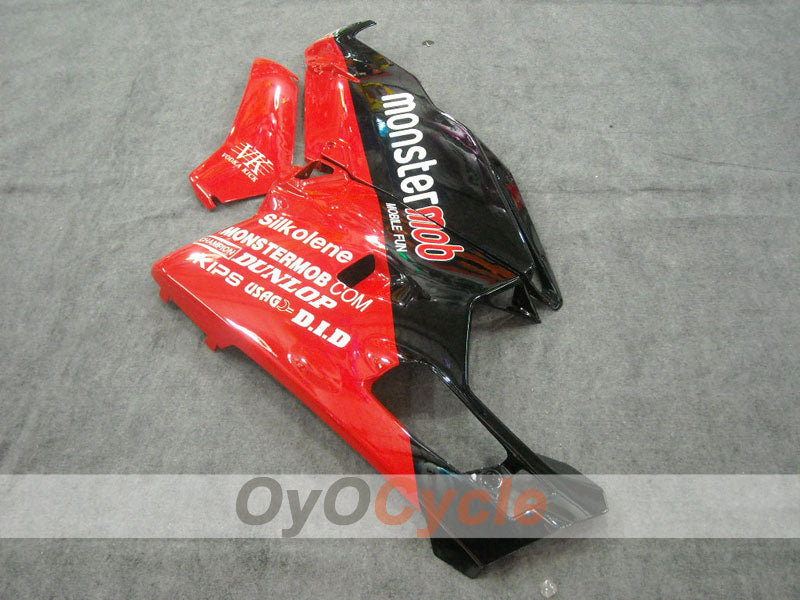 Einspritz-Verkleidungssatz für Ducati 999 03-04 - Rot, Schwarz - Monstermob #OYO87902356 Zweitbild