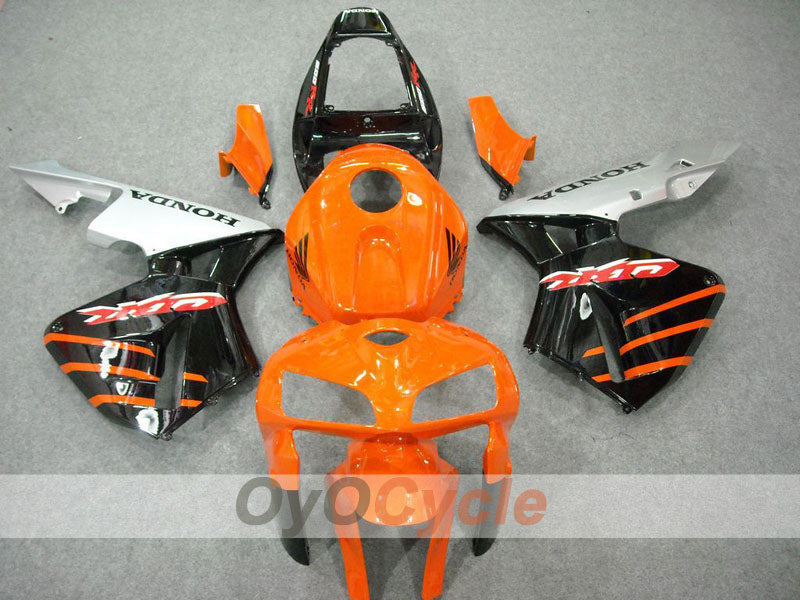 Einspritzverkleidungssatz für 05-06 CBR600RR - Orange, Schwarz - Werksstil #OYO87900279 Hauptbild