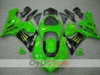 Verkleidungssatz für Einspritzmodelle 05-06 NINJA ZX-6R - Grün, Schwarz - Monster #OYO87901873