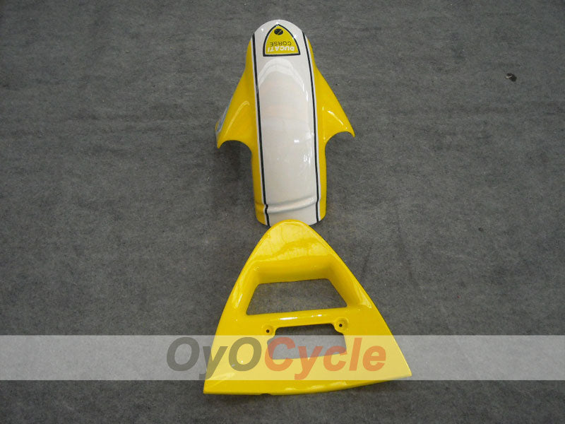 Einspritz-Verkleidungssatz für Ducati 996 von 99-02 - Gelb, Weiß - Xerox #OYO87902237