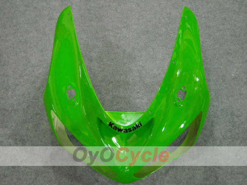Verkleidungssatz für Einspritzmodelle 05-06 NINJA ZX-6R - Grün, Schwarz - Monster #OYO87901873