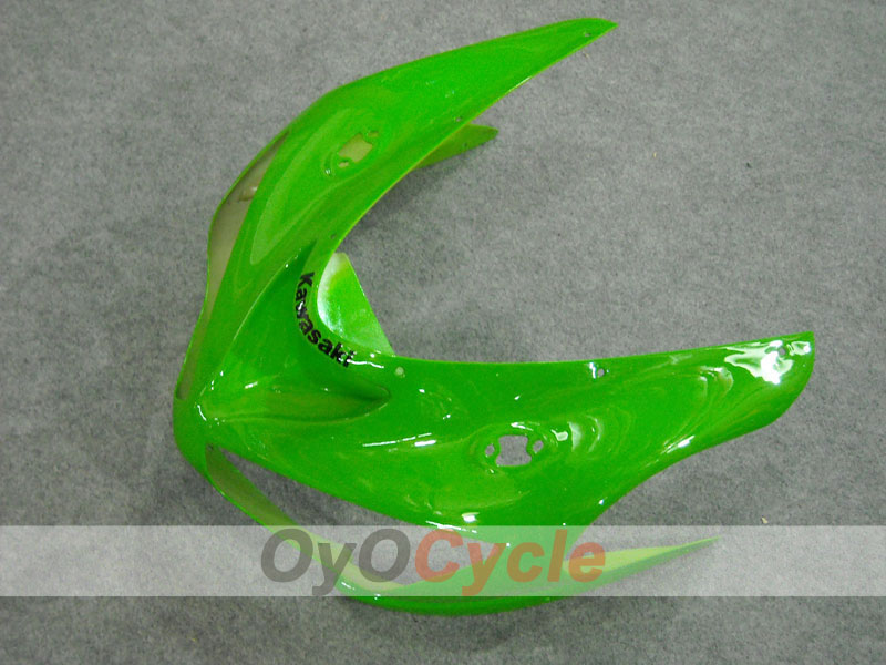 Verkleidungssatz für Einspritzmodelle 05-06 NINJA ZX-6R - Grün, Schwarz - Monster #OYO87901873