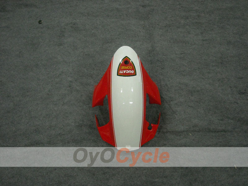 Verkleidungssatz für 03-04 Ducati 749 - Rot, Weiß - Werksdesign #OYO87902117